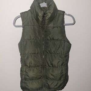Women's Old Navy Green Vest Size Small
